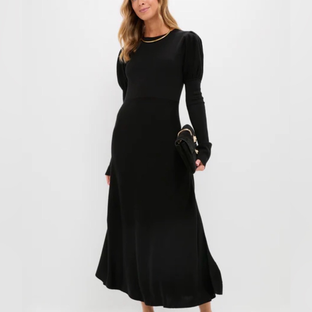 Pomander Place Black Brielle Sweater Dress, New. Never worn!